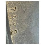 Antique Victorian Brass Calling Card Holder with Knight Motif