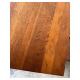 Vintage Arts and Crafts Mission Style Oak Table