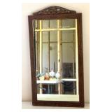 Vintage Wall Mirror with Decorative Frame