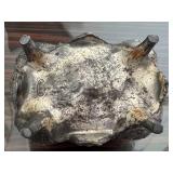 Antique Victorian B&W Metal Art Nouveau Jewelry Casket / Antique B & W 1411 Jewelry Casket