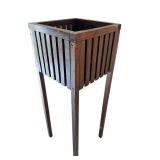 Vintage Wooden Arts and Crafts Style Plant Stand