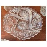 Assorted Vintage Crystal Bowls and Serving Pieces Collection