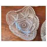 Assorted Vintage Crystal Bowls and Serving Pieces Collection