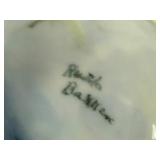 Collection of Vintage Hand Painted Porcelain and Bone China Dishes Assorted Patterns
