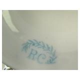 Collection of Vintage Hand Painted Porcelain and Bone China Dishes Assorted Patterns