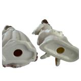 Pair of Vintage Porcelain Figurines Lady and Gentleman