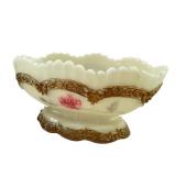 Collection of Vintage Decorative Bowls, Plates, and Hand-Painted Nashco Tray