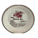 Watkins Pie Plate Collection with Recipes and Ceramic Pie Bird