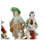Set of Vintage Porcelain Figurines Made in Japan and Germany, 3-5 Inches