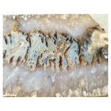 Set of 7 Polished Agate Slabs with Natural Patterns