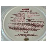 Collection of 4 Watkins Recipe Pie Plates Assorted Designs