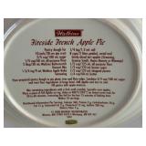Collection of 4 Watkins Recipe Pie Plates Assorted Designs
