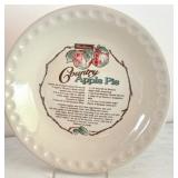 Set of 3 Watkins Recipe Pie Plates