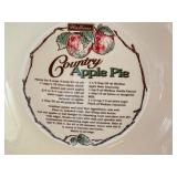 Set of 3 Watkins Recipe Pie Plates