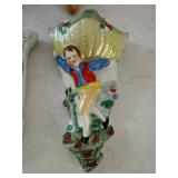 Set of 6 Vintage Made in Japan Decorative Wall Pockets