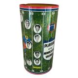 Vintage Minnesota Vikings Players Metal Wastebasket