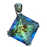 Sterling Silver Mystic Topaz Pendant