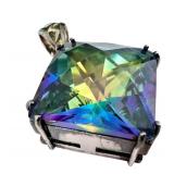 Sterling Silver Mystic Topaz Pendant