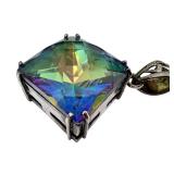 Sterling Silver Mystic Topaz Pendant