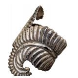Vintage Taller Balderas Taxco 925 Sterling Silver Cuff Bracelet