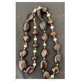 Collection of 10 Assorted Vintage Necklaces up to 25 Inches