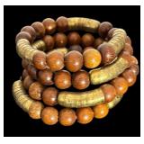 Collection of 7 Assorted Fashion Bracelets