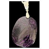 Set of 6 Sterling Silver Agate Pendant Necklaces