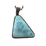 Larimar Pendant with Sterling Silver Chain