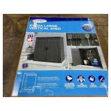 Suncast Extra Large Plastic Vertical Shed Suncast Extra Large Plastic Vertical Shed