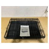 Max & Marlow Single-Door Dog Crate, Foldable Metal Wire Kennel, Portable, Tray and Divider Included Max & Marlow Single-Door Dog Crate, Foldable Metal Wire Kennel, Portable, Tray and Divider Included