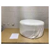 Roomfitters Round Velvet Ottoman Coffee Table Roomfitters Round Velvet Ottoman Coffee Table
