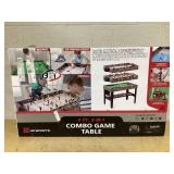 MD Sports 3 in 1 Combo Air Powered Hockey, Foosball, and Billiard Game Table MD Sports 3 in 1 Combo Air Powered Hockey, Foosball, and Billiard Game Table