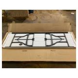 Lifetime 8 Foot Fold-in-Half Rectangle Table, Indoor/Outdoor Lifetime 8 Foot Fold-in-Half Rectangle Table, Indoor/Outdoor