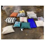 LOT OF Cushions and Pillows LOT OF Cushions and Pillows