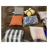 LOT OF Cushions and Pillows LOT OF Cushions and Pillows