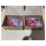 Power Stop Front Pair of Red Powder Coated Calipers S5276 Power Stop Front Pair of Red Powder Coated Calipers S5276