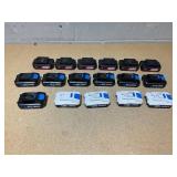 LOT OF 17 Power Tool Batteries LOT OF 17 Power Tool Batteries