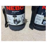 LOT OF 2 Nebo Big Poppy & Poppy Spotlight+Lantern LOT OF 2 Nebo Big Poppy & Poppy Spotlight+Lantern