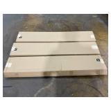 LOT OF 3 Chicology Basic Collection Pre-Cut Cordless Room Darkening Faux Wood Blinds LOT OF 3 Chicology Basic Collection Pre-Cut Cordless Room Darkening Faux Wood Blinds