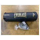 Everlast Durable Heavy Punching Bag with Handwrap and Elite Cardio Gloves Everlast Durable Heavy Punching Bag with Handwrap and Elite Cardio Gloves