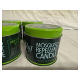 6 Mosquito Repellent Candles