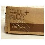 100ct 60 Gallon Can Liners