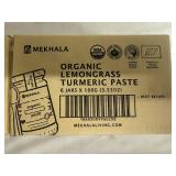 2 x 6ct Packs of Organic Lemongrass Tumeric Paste