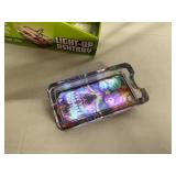4 Glass Light-Up Ash Trays
