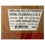 24 Bags of Diana Hot Corn Chips