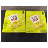 2 x 6ct Boxes of Skinny Pop Original Popcorn