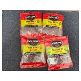 4 Bags of Jack Links Jalapeno Jerky
