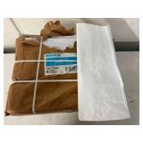 KK. 500ct White Lunch Bags