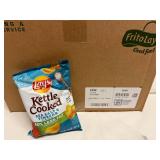 64x Lays Kettle Cooked Salt & Vinegar Chips