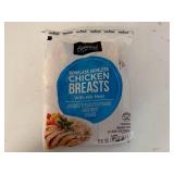 EE. 3lbs Boneless Chicken Breasts-Possible 1/2 Cut Slit From Case Opening